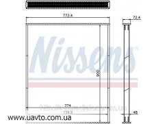   Nissens IVECO EUROTECH   